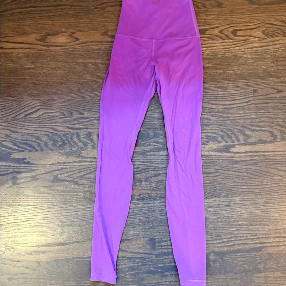 Purple High-Waisted Lululemon Leggings